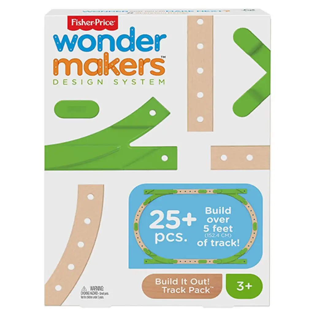 Fisher-Price: Wonder Makers pályakészítő 25db-os - Mattel kép 1