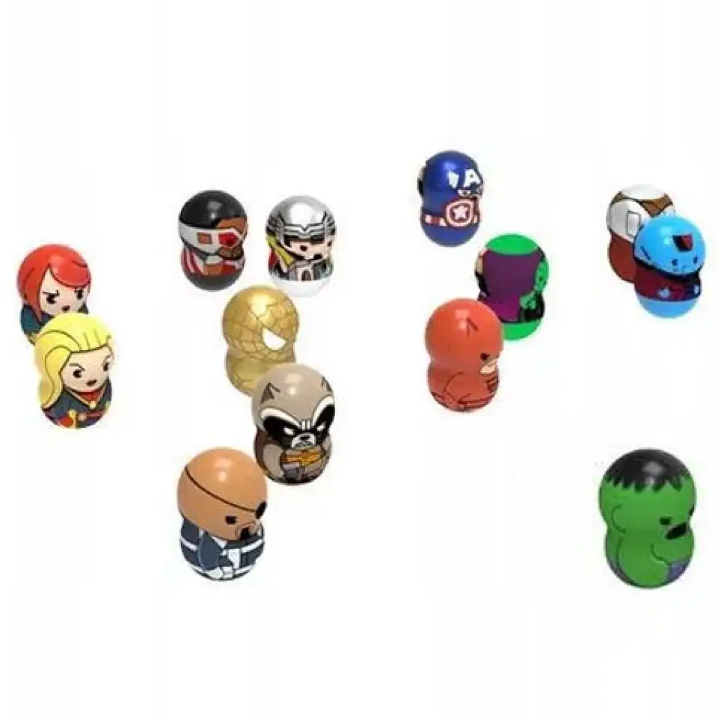 Wooblies Marvel Überraschungspaket mit Abschussvorrichtung, 1 Stück kép 3