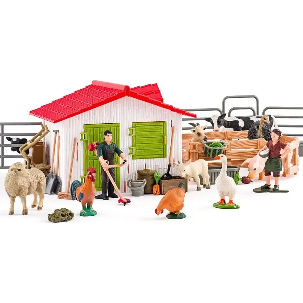 Faunica: Tierfarm-Spielset mit Zubehör - Woodyland kép 2