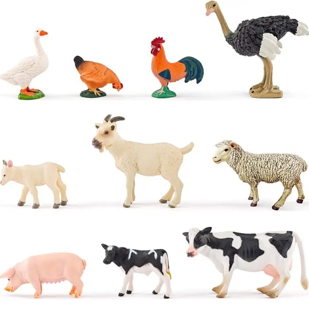 Faunica: Tierfarm-Spielset mit Zubehör - Woodyland kép 3