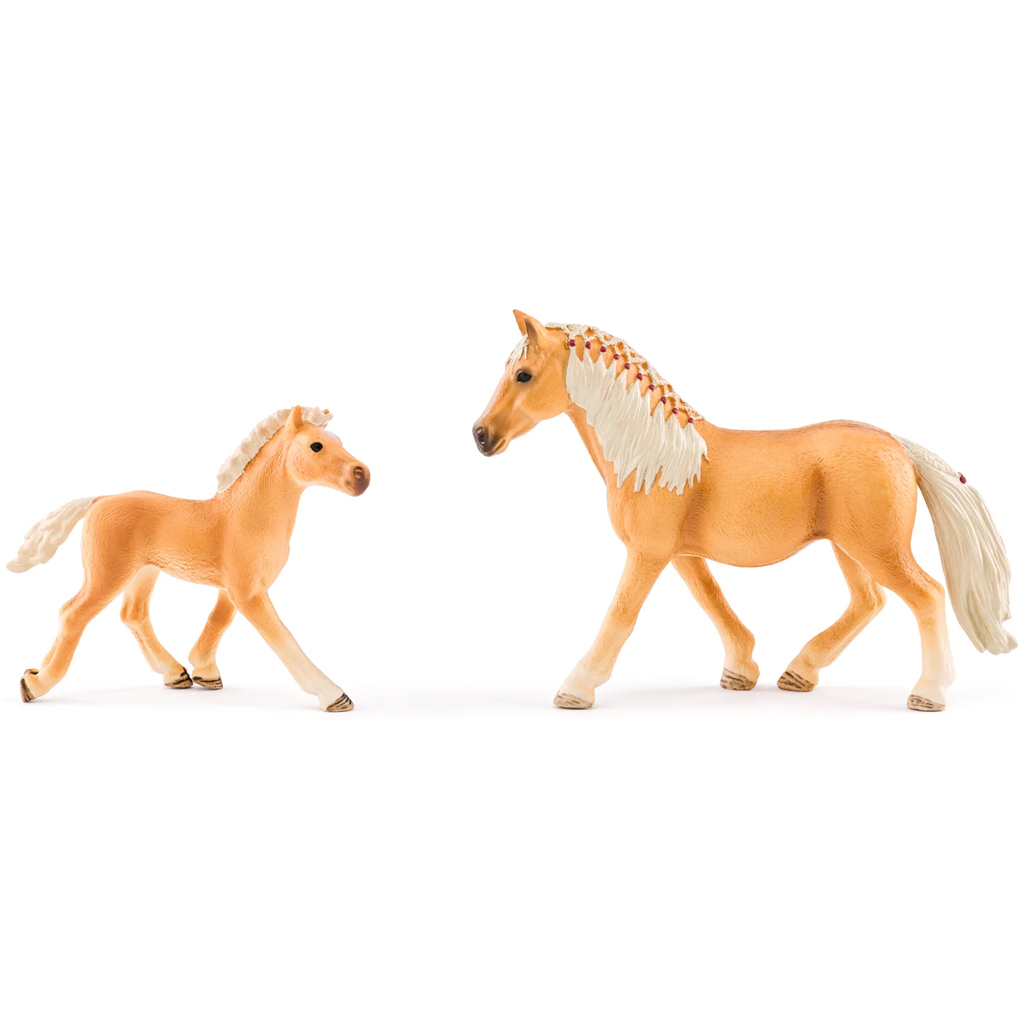 Faunica: Pferdestall-Spielset mit 3 Pferdefiguren – Woodyland kép 3