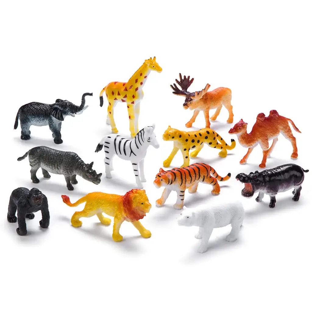 Faunica: Wildtiere 12er-Figurenset - Woodyland kép 2