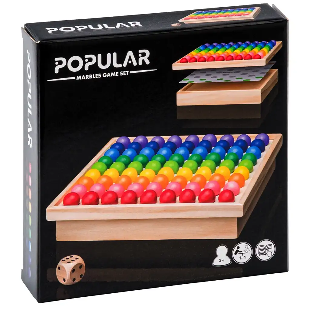 Montessori Regenbogen Kugeln Entwicklungs-Spiel - Woodyland