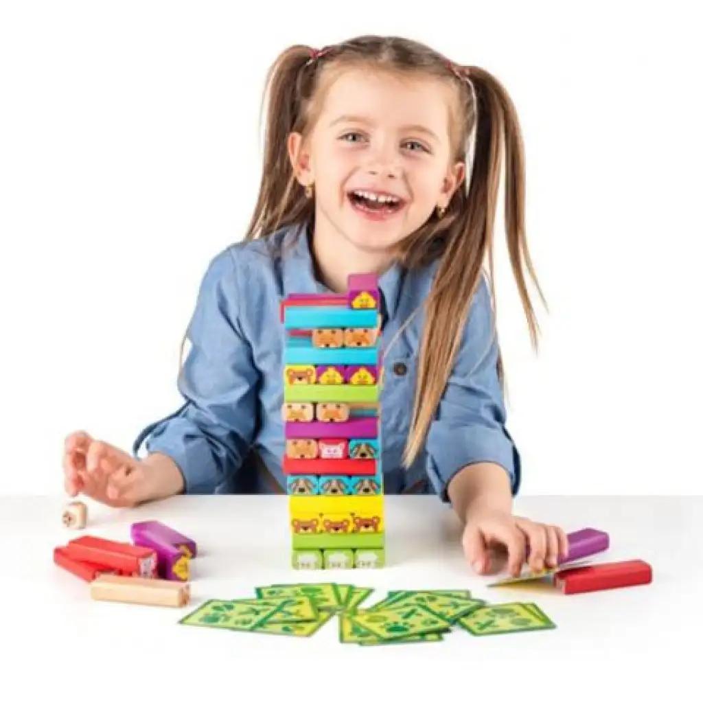 Sammy Tier-Jenga - Woodyland kép 2