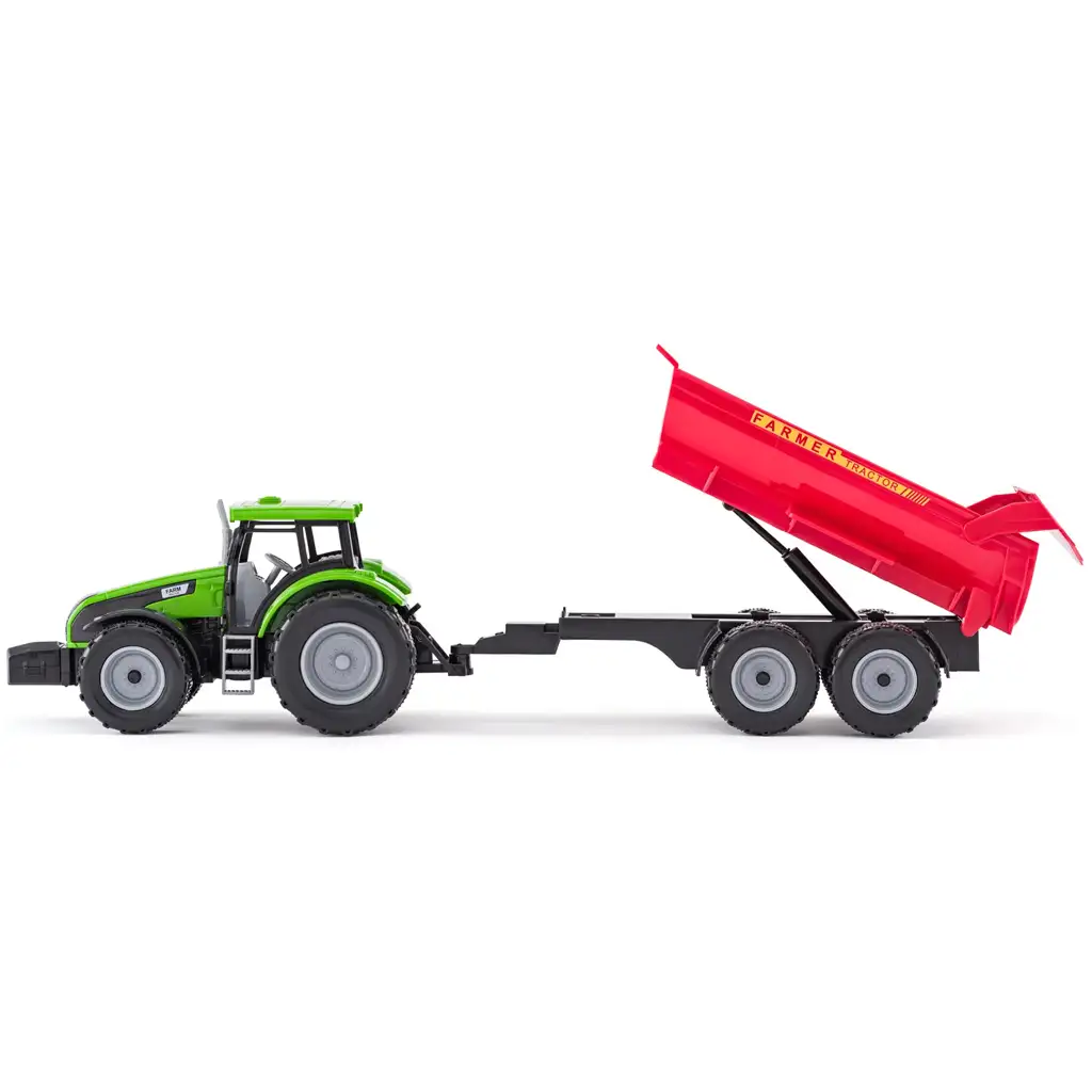 Faunica: Traktor mit Stier Spielset - Woodyland kép 3