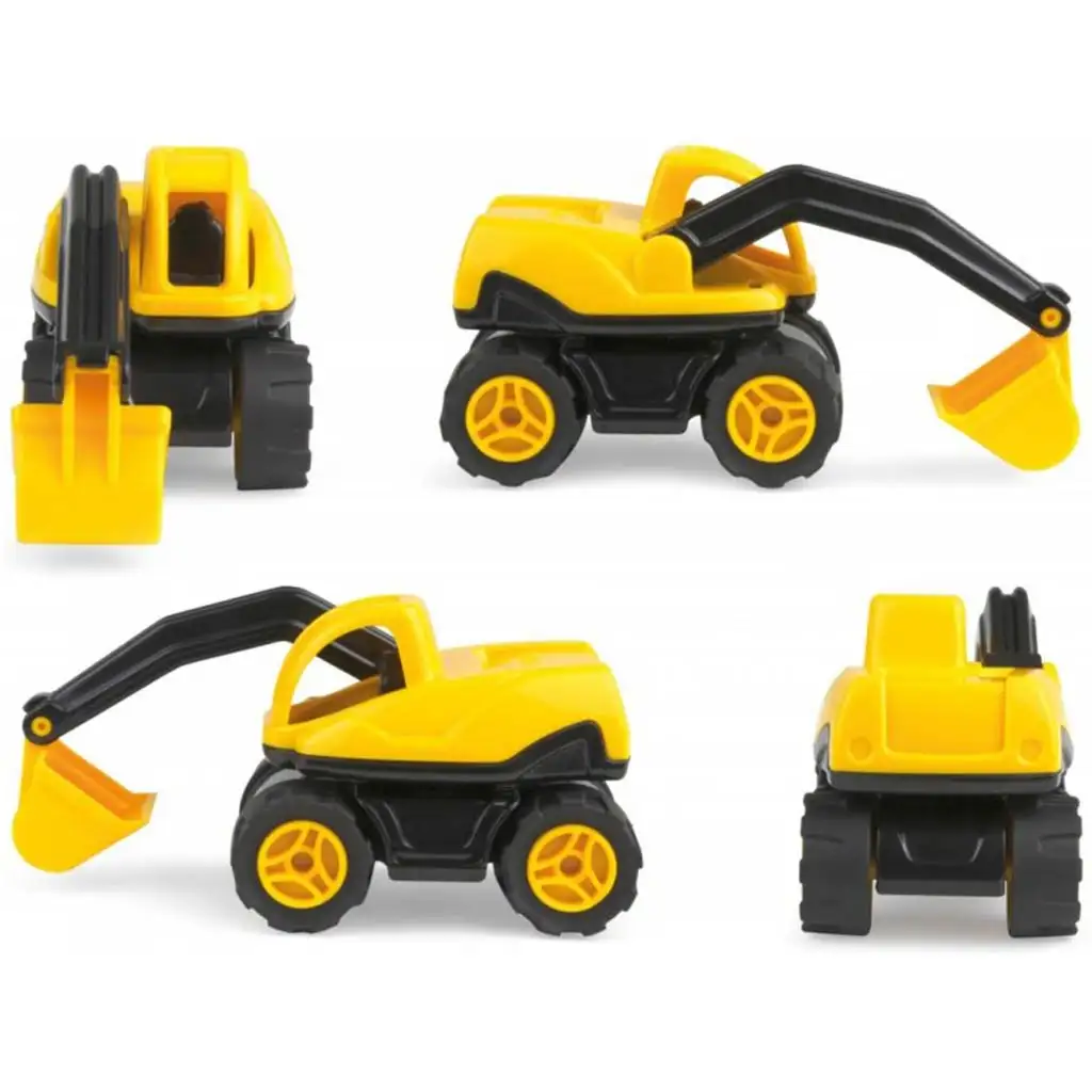 LENA: Workies Arbeitsmaschinen - Bagger 12cm kép 3