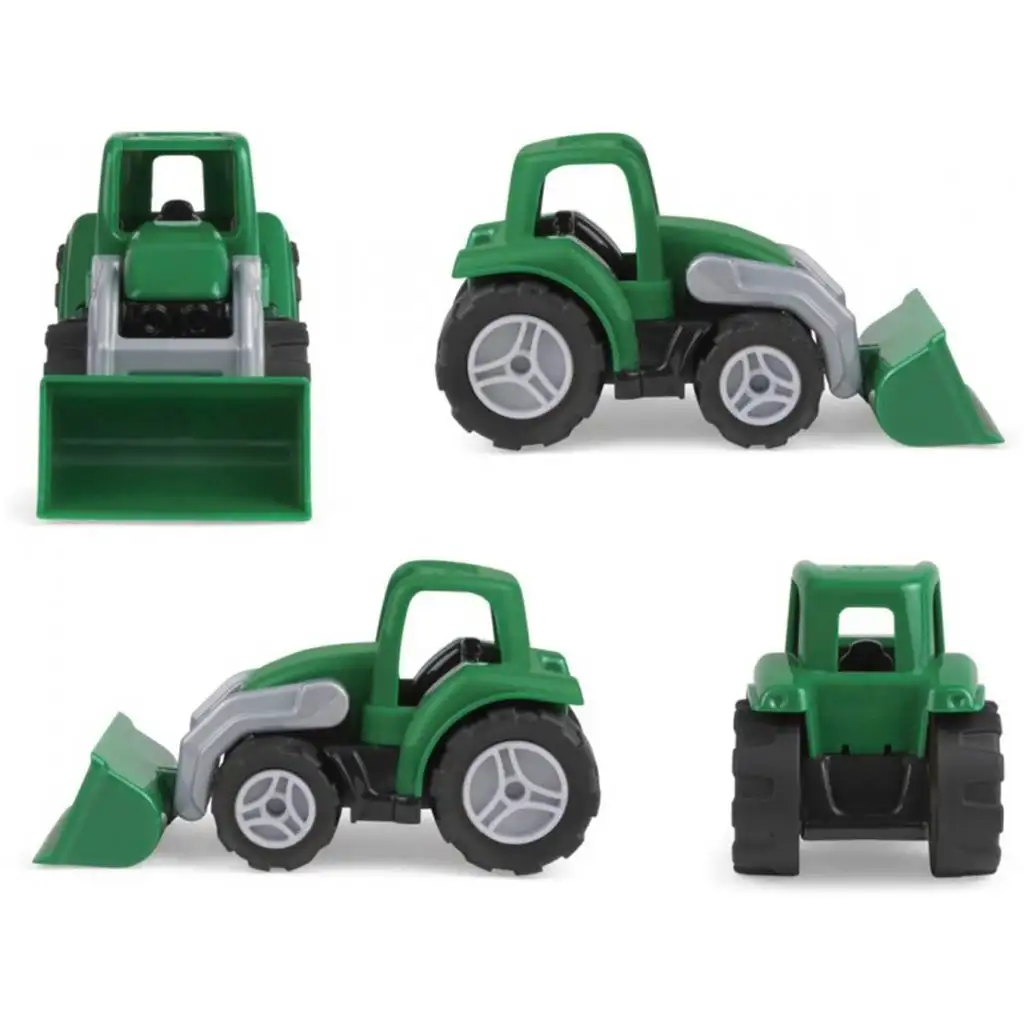 LENA: Workies Arbeitsmaschinen - Ladeschaufeltraktor 12 cm kép 2