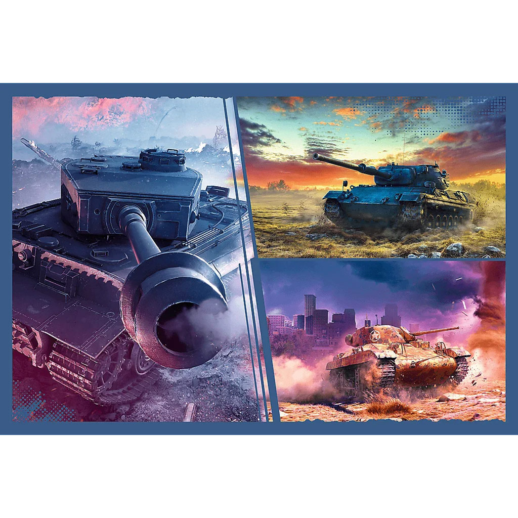 World of Tanks 2x200-teiliges Puzzle - Trefl kép 2