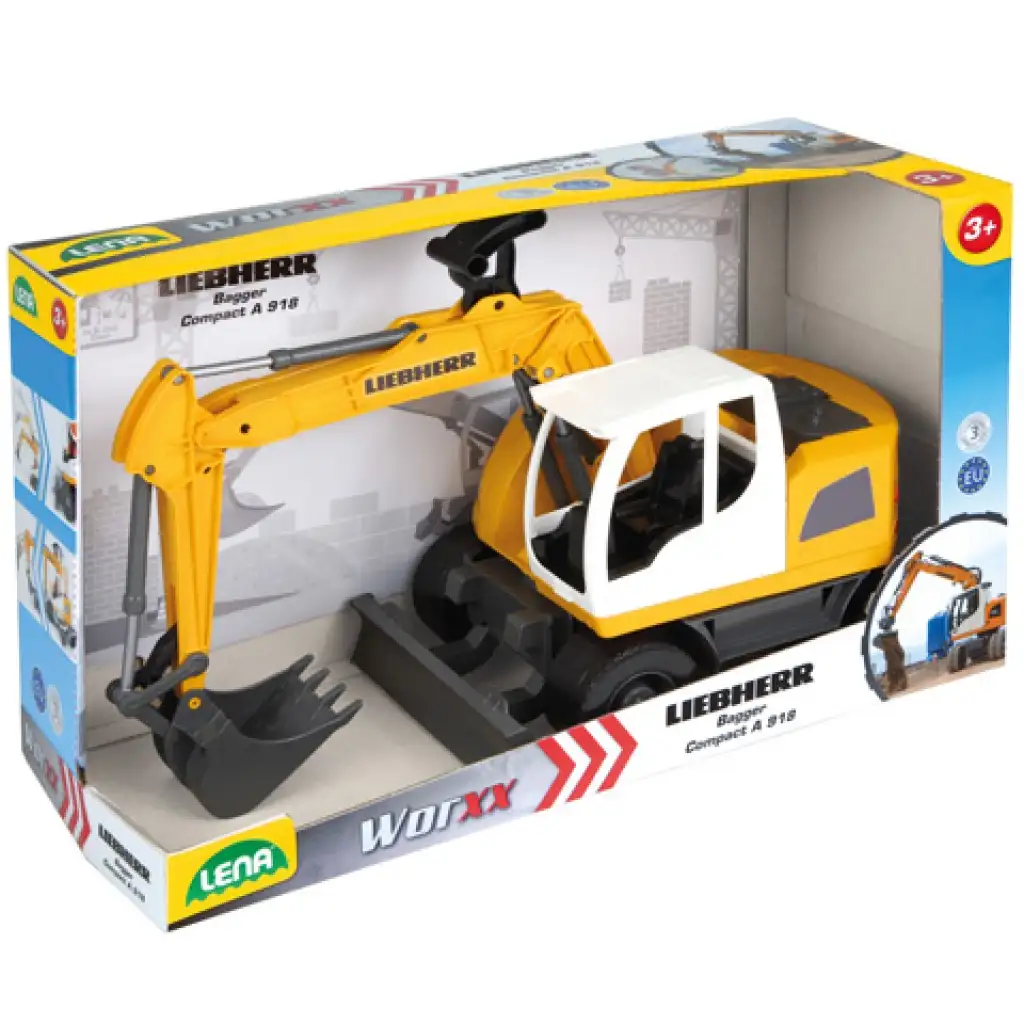 LENA: Worxx Liebherr A918 Litronic Bagger 48cm kép 2
