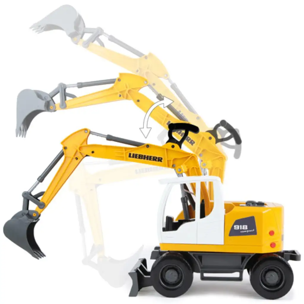 LENA: Worxx Liebherr A918 Litronic Bagger 48cm kép 3