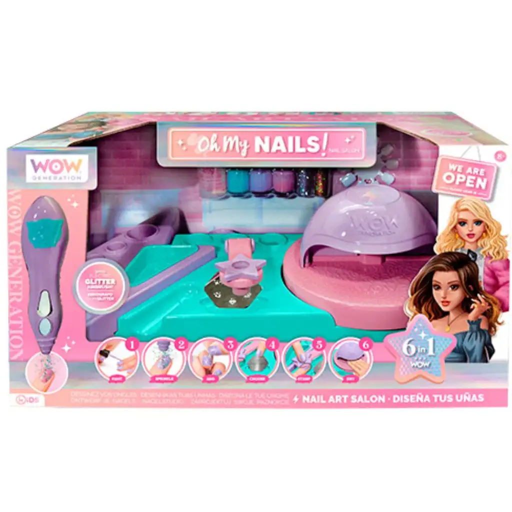 WOW Generation: Oh My Nails! - Nagelstudio Spielset kép 2