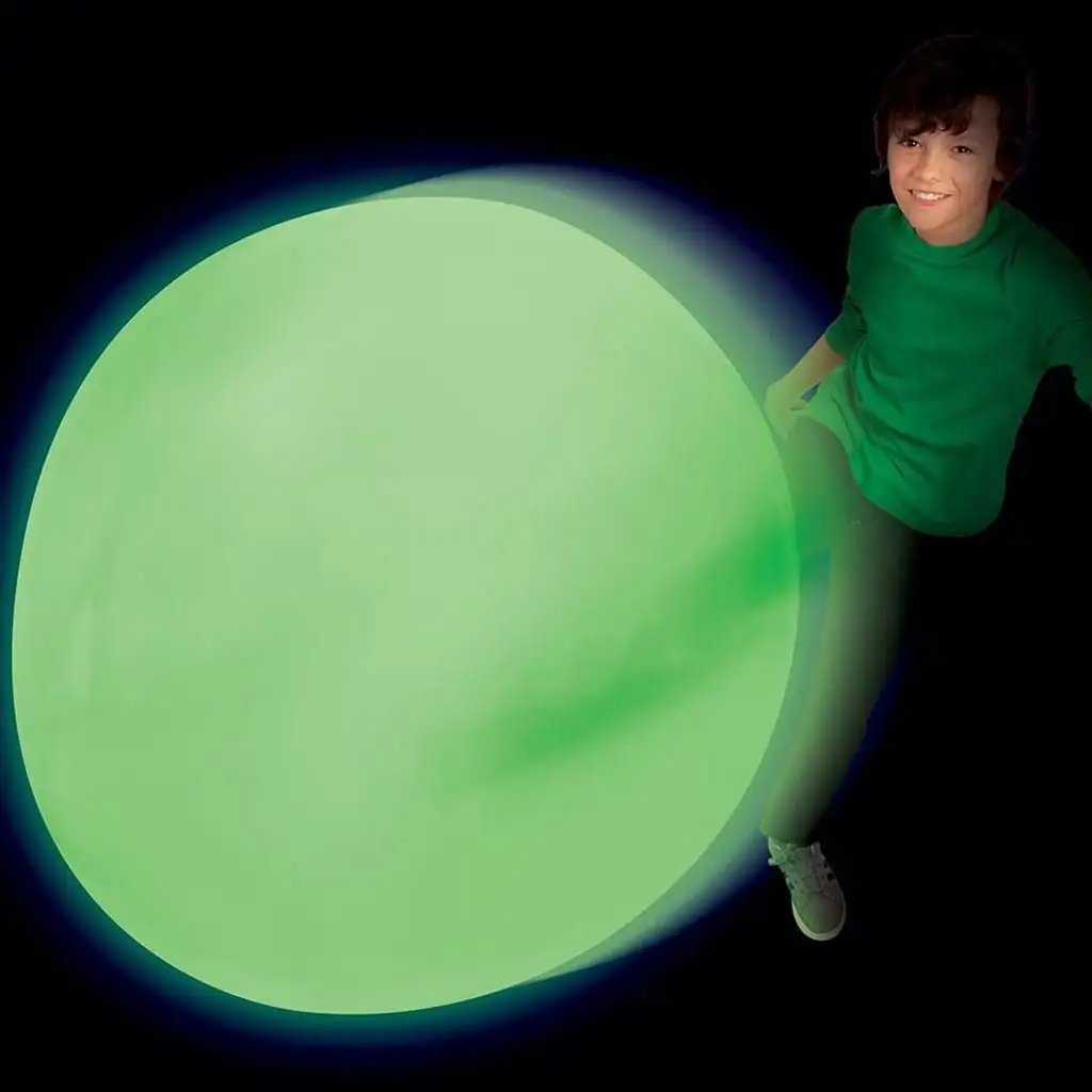 Super Glo Wubble leuchtender Blasenball in Grün, 75 cm kép 3