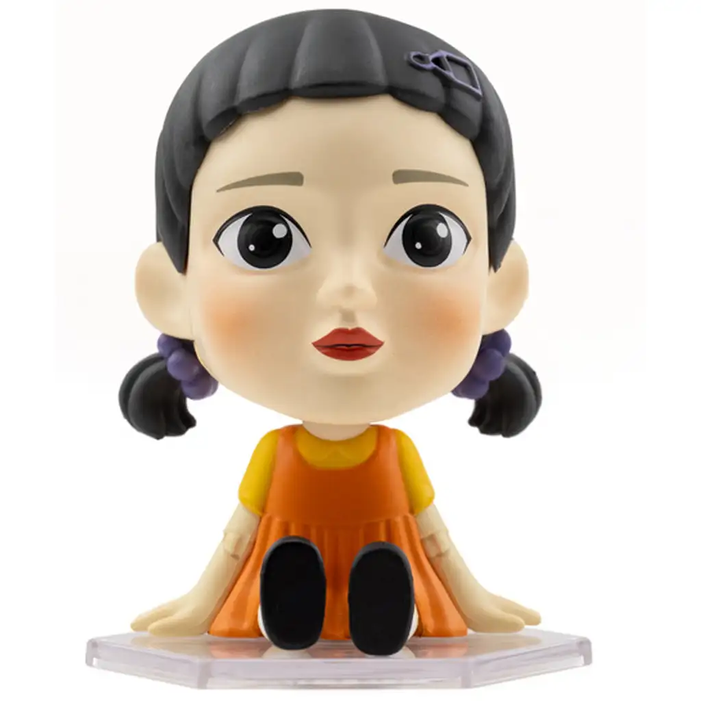 Squid Game Bobble Hero Young-Hee Figur 7 cm kép 2