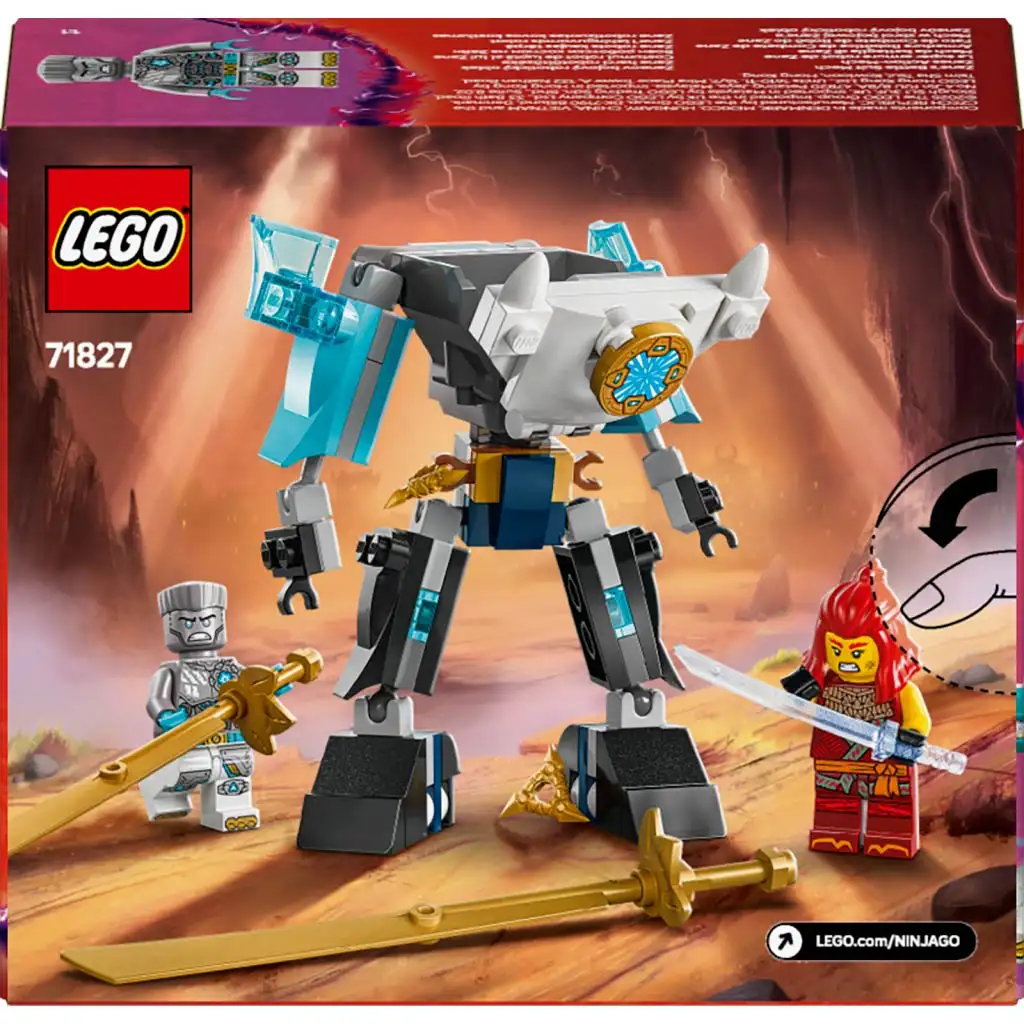 LEGO® Ninjago: Zanes Kampfroboterrüstung (71827) kép 2