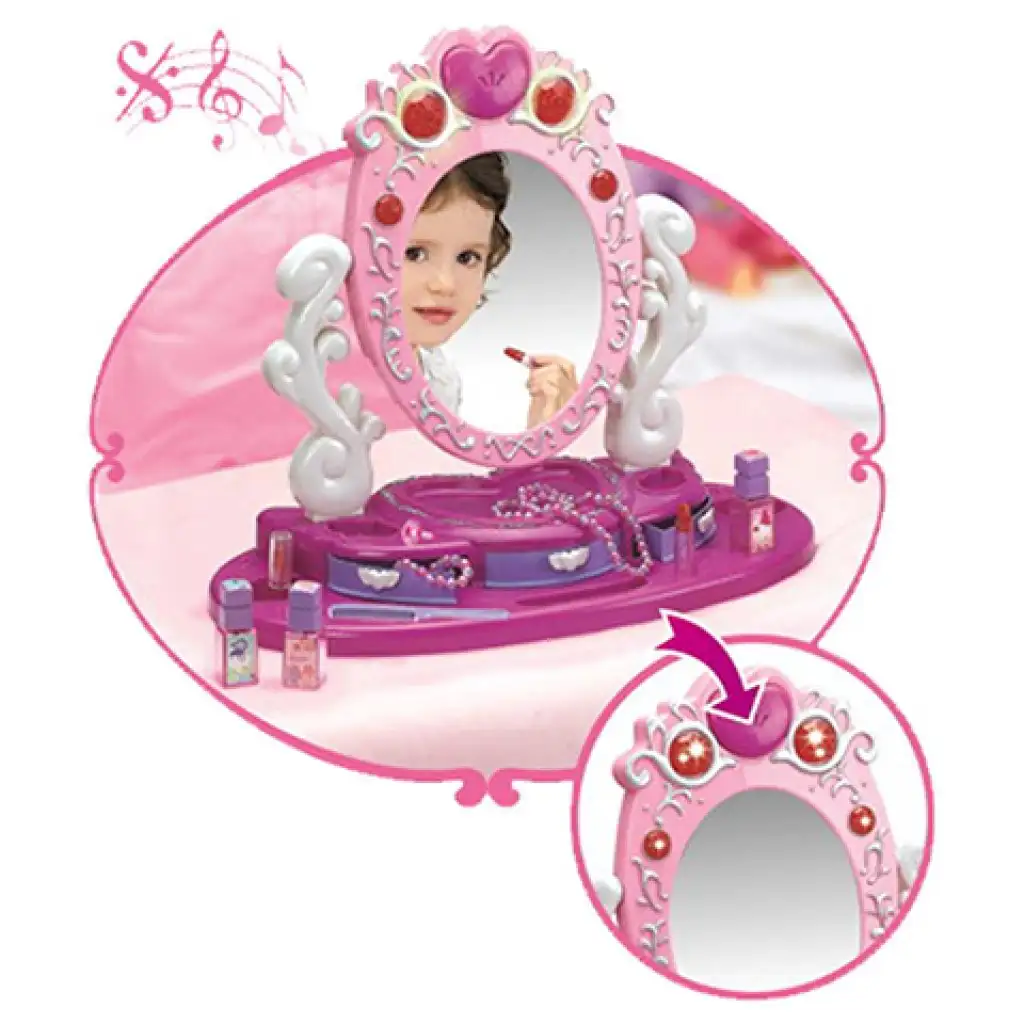 Musik Frisiertisch und Schminktisch 45x9x34cm kép 2