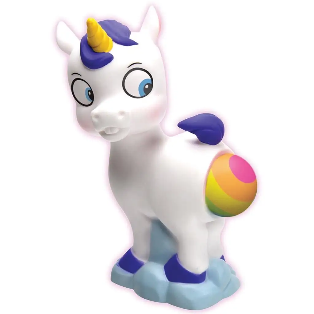 Zing: Popper weißes Einhorn mit Abschussbällen kép 3