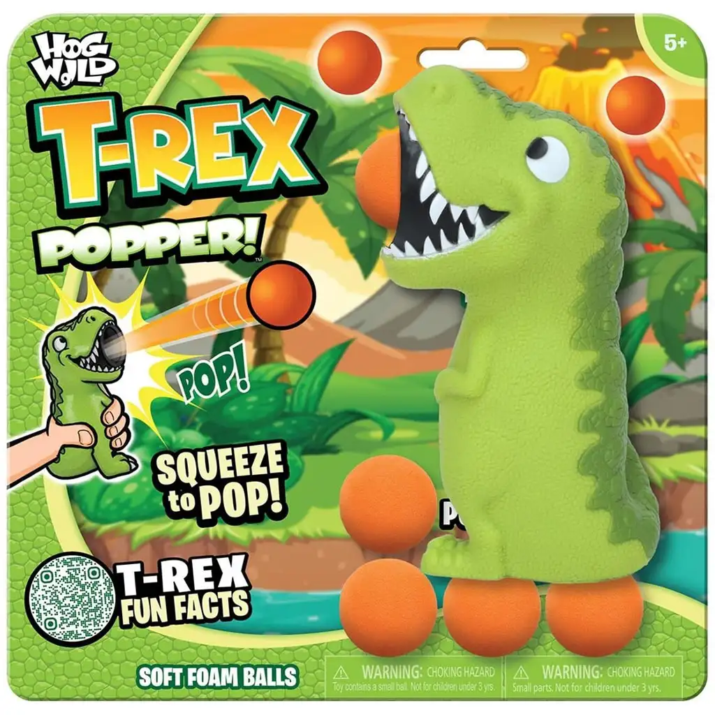 Zing: Popper T-Rex mit Ballabschuss kép 2