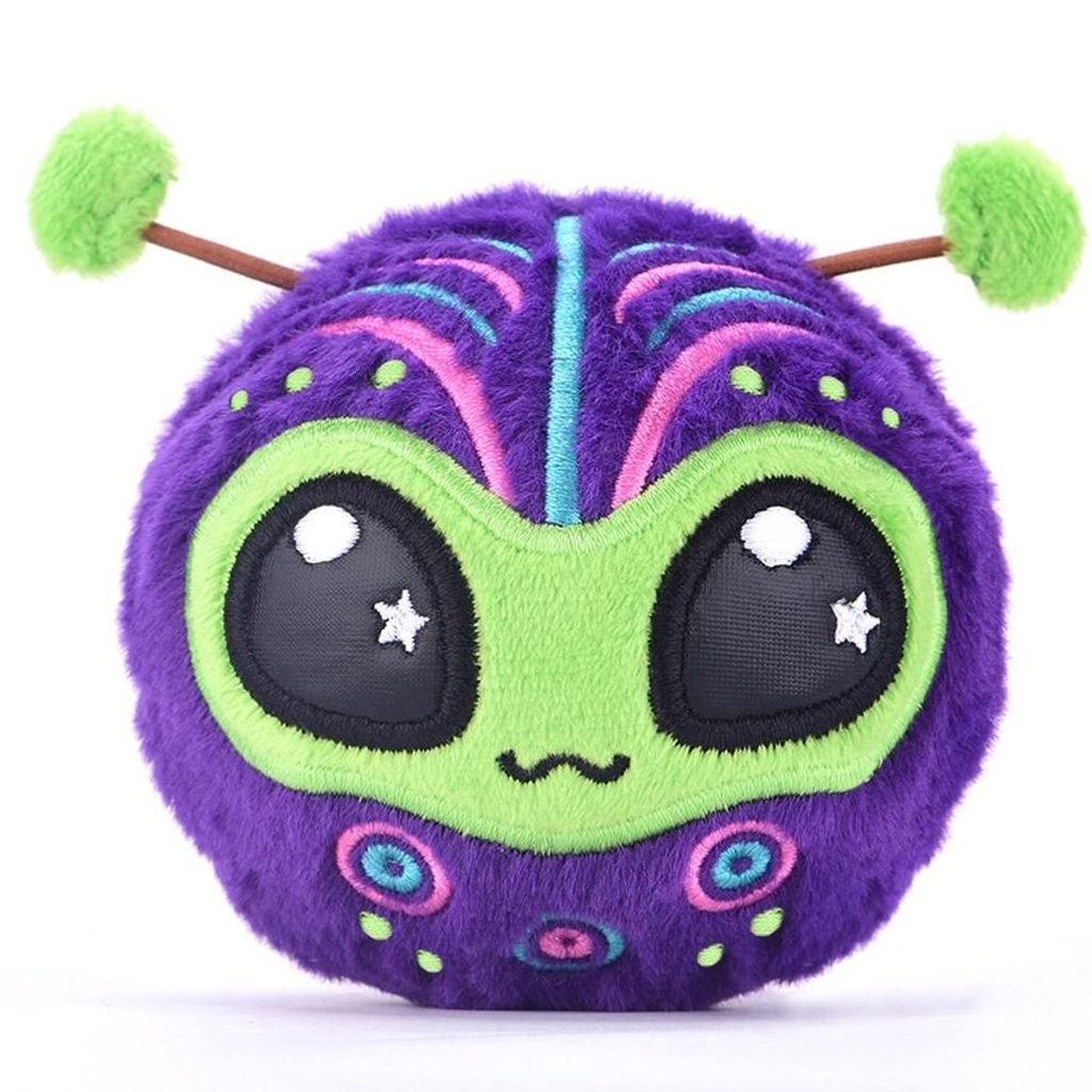 Bouncibles: Hüpfender Plüschball – Zoggo, der lila Marsbewohner
