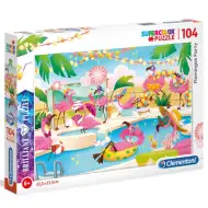 Flamingó party 104 db-os puzzle - Clementoni