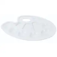 PlayBox: Ovális festőpaletta 23x17x11cm