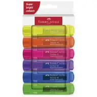 Faber-Castell: 1546 Neon fluorescent 6 db-os szövegkiemelő filctoll szett