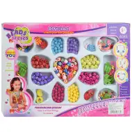 Beads Series: Ékszerkészítő szett 200+ színes gyöngyökkel és medálokkal