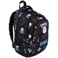 St.Right Blue Gamer ergonomikus iskolatáska, hátizsák BP26 39x27x17cm