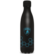 Ars Una: Lamborghini fekete duplafalú fém kulacs 500ml