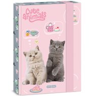 Ars Una: Cute animals - tea party cicás füzetbox A/5