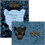 Ars Una: Black Panther 10db-os meghívó szett borítékkal