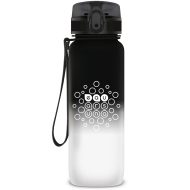 Ars Una: BPA-mentes színátmenetes kulacs matt - 800 ml - Black&White