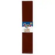 Krepp papír barna színben 50x200cm