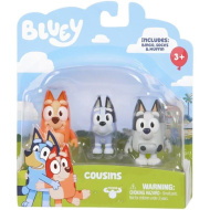 Bluey: Unokatesók játékszett - Bingo, Muffin, Socks
