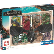 Így neveld a sárkányodat sárkányok és hősök 300db-os puzzle - Clementoni