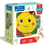 Felhúzható zenélő pihe-puha plüss napocska - Clementoni baby
