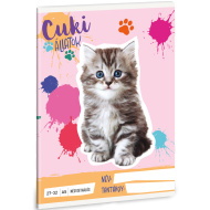 Ars Una: Cuki Állatok - Perzsa cica kockás füzet A/5 27-32