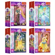 Gyönyörű Disney Hercegnők 54db-os mini puzzle több változatban - Trefl