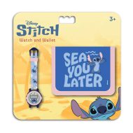 Luna: Disney Stitch Digitális karóra és pénztárca szett