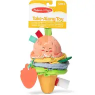 Fagyi alakú rágóka hanggal - Melissa & Doug