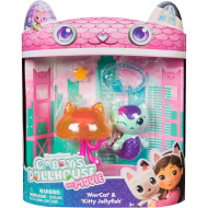 Gabi babaháza Mozi: 2-es figura csomag Aquaroom - MerCat és Kitty Jellyfish - Spin Master