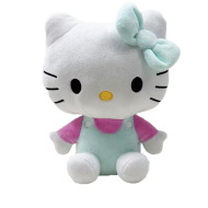 Hello Kitty és barátai plüss, 23 cm - Blue