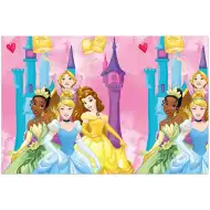Disney Hercegnők rózsaszín műanyag asztalterítő 120x180cm