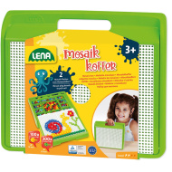 LENA: Mosaik pötyi készlet bőröndben 10-15mm 400db