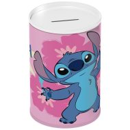 Luna: Disney Stitch mintás henger alakú fém persely 10x15 cm