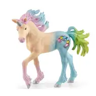 Schleich: Marshmallow unikornis csikó figura (70724)