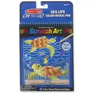 Tengeri élet képkarc készítő kreatív szett - Melissa & Doug