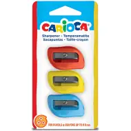 Műanyag hegyező 3db-os szett - Carioca