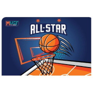 Luna: Must Team Kosárlabda mintás asztali könyöklő 43x29cm