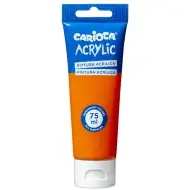 Acrylic 75ml-s akril festék narancssárga színben - Carioca