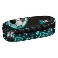 St.Right Neon Football ovális tolltartó PC01 23x9,5x6cm